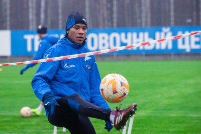 Открытая тренировка «Зенита» перед матчем с «Крыльями Советов»