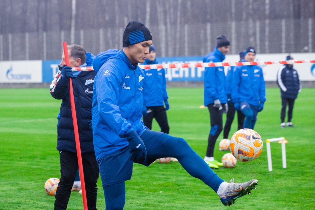 Открытая тренировка «Зенита» перед матчем с «Крыльями Советов»