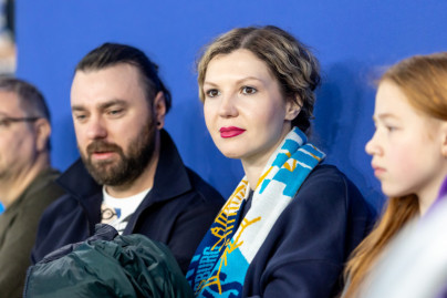 #Все в наших цветах: болельщики на матче «Зенит»—«Акрон»