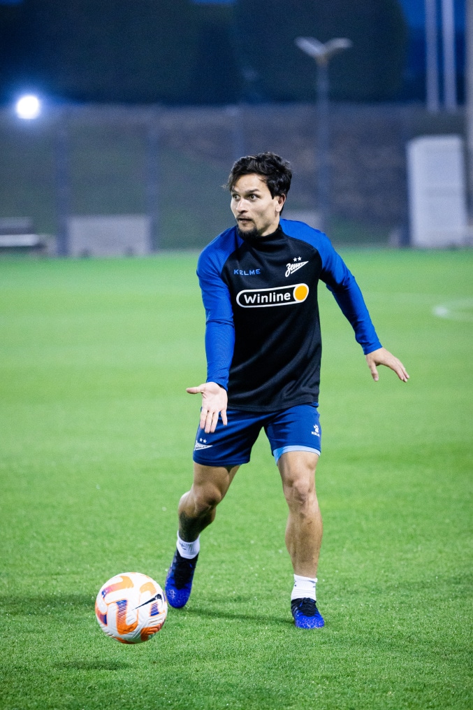 Зимние «Газпром» — тренировочные сборы 2025: 16 января, вечерняя тренировка