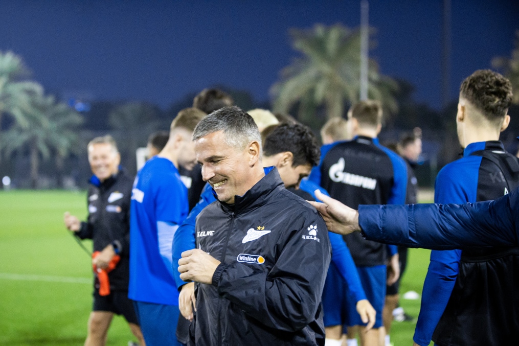 Зимние «Газпром» — тренировочные сборы 2025: 16 января, вечерняя тренировка