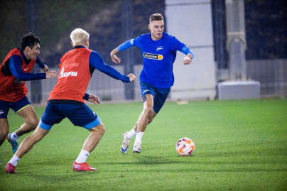 Зимние «Газпром» — тренировочные сборы 2025: 16 января, вечерняя тренировка