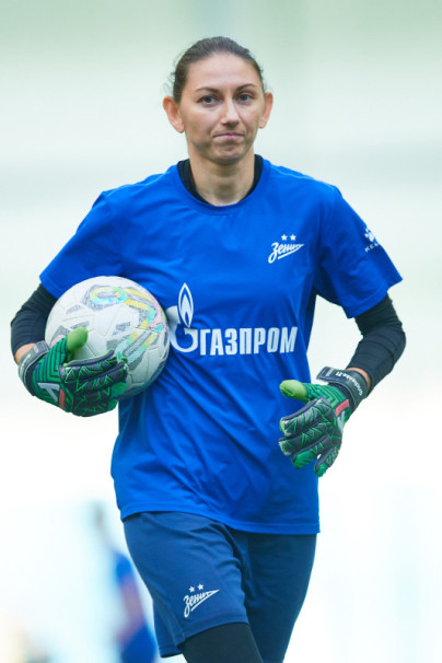 Тренировка женской команды в рамках предсезонных сборов