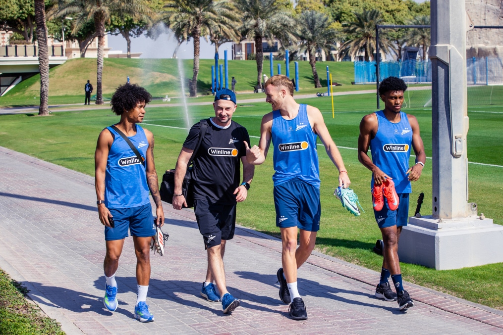 Зимние «Газпром» — тренировочные сборы 2025: 19 января, утренняя тренировка