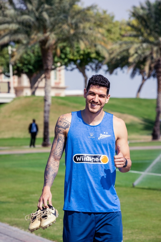 Зимние «Газпром» — тренировочные сборы 2025: 19 января, утренняя тренировка