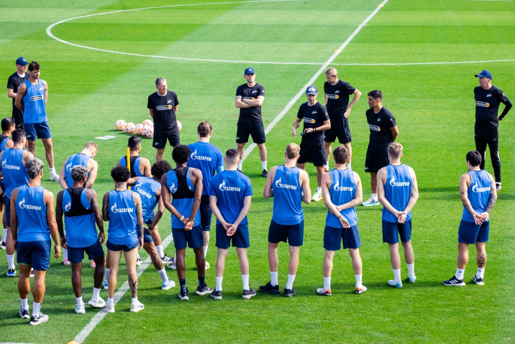 Зимние «Газпром» — тренировочные сборы 2025: 19 января, утренняя тренировка