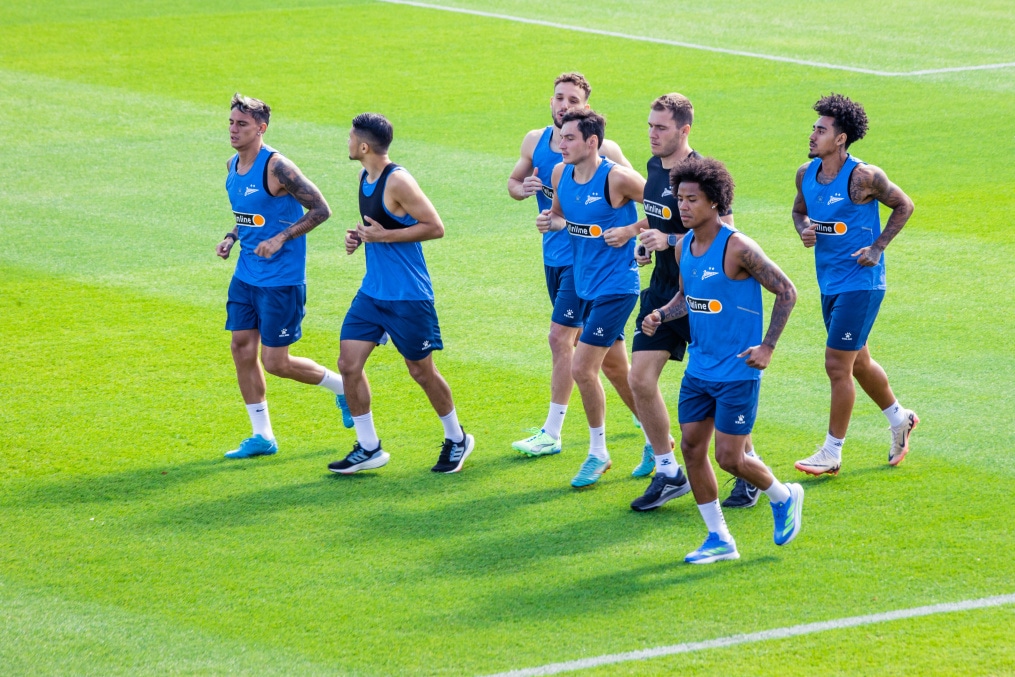 Зимние «Газпром» — тренировочные сборы 2025: 19 января, утренняя тренировка