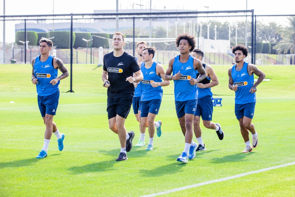 Зимние «Газпром» — тренировочные сборы 2025: 19 января, утренняя тренировка