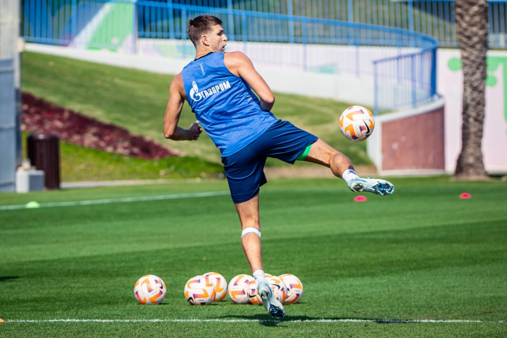 Зимние «Газпром» — тренировочные сборы 2025: 19 января, утренняя тренировка