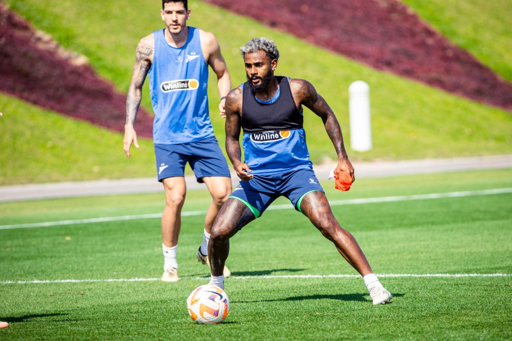 Зимние «Газпром» — тренировочные сборы 2025: 19 января, утренняя тренировка