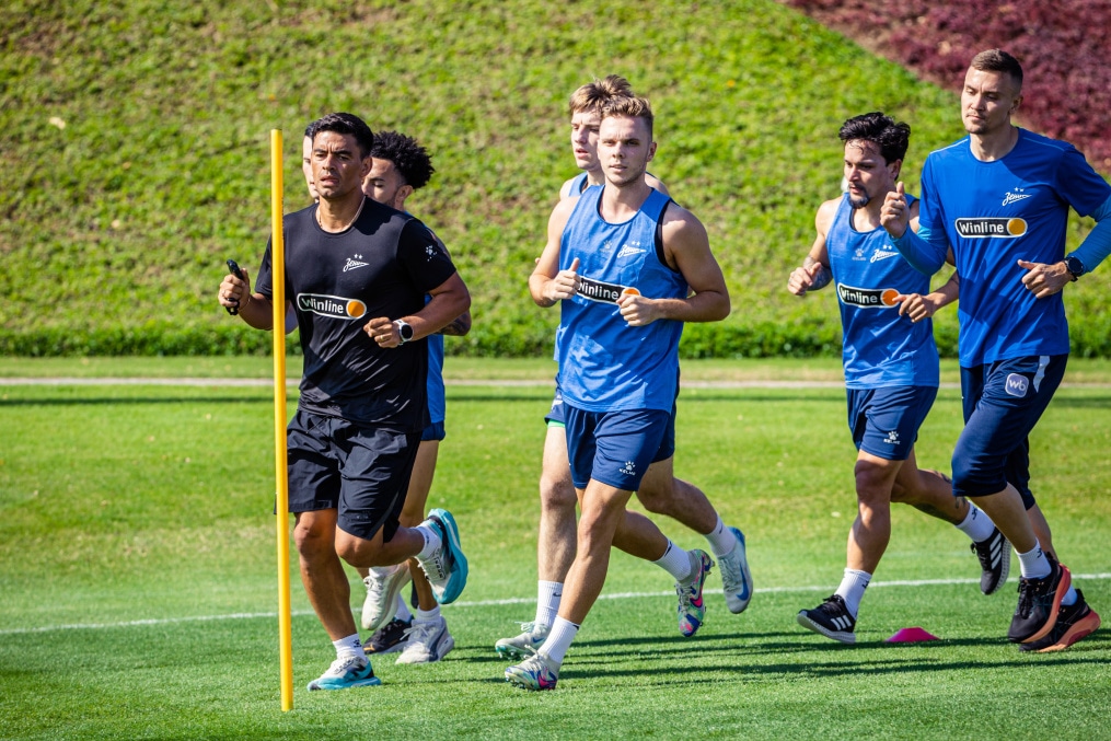 Зимние «Газпром» — тренировочные сборы 2025: 19 января, утренняя тренировка