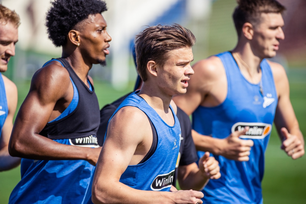 Зимние «Газпром» — тренировочные сборы 2025: 19 января, утренняя тренировка