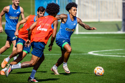 Зимние «Газпром» — тренировочные сборы 2025: 19 января, утренняя тренировка