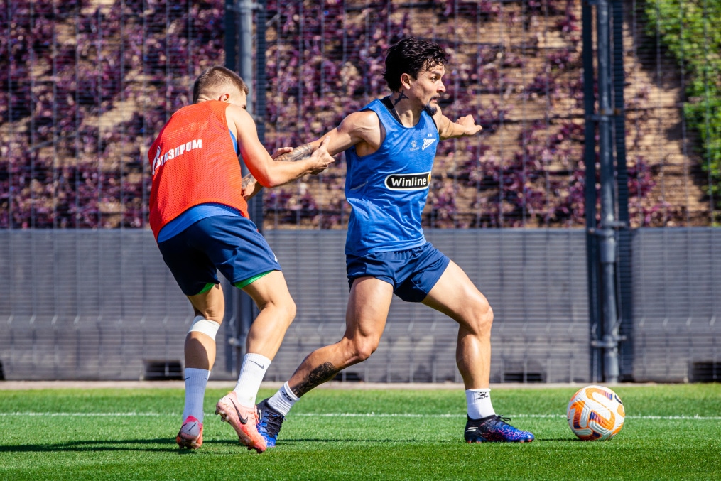 Зимние «Газпром» — тренировочные сборы 2025: 19 января, утренняя тренировка