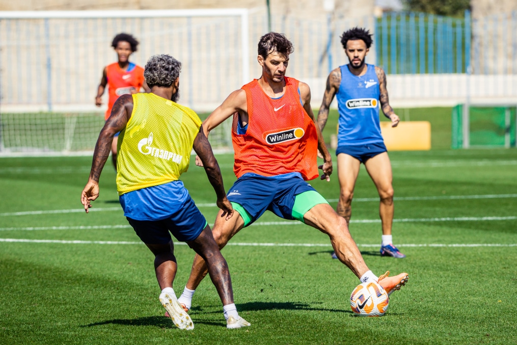 Зимние «Газпром» — тренировочные сборы 2025: 19 января, утренняя тренировка