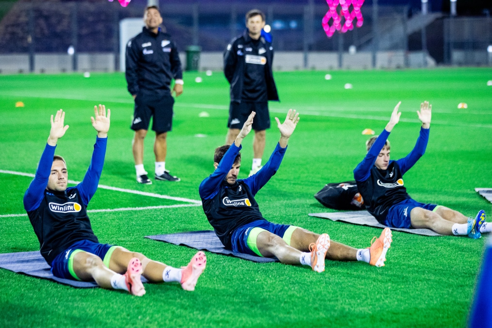 Зимние «Газпром» — тренировочные сборы 2025: 19 января, вечерняя тренировка