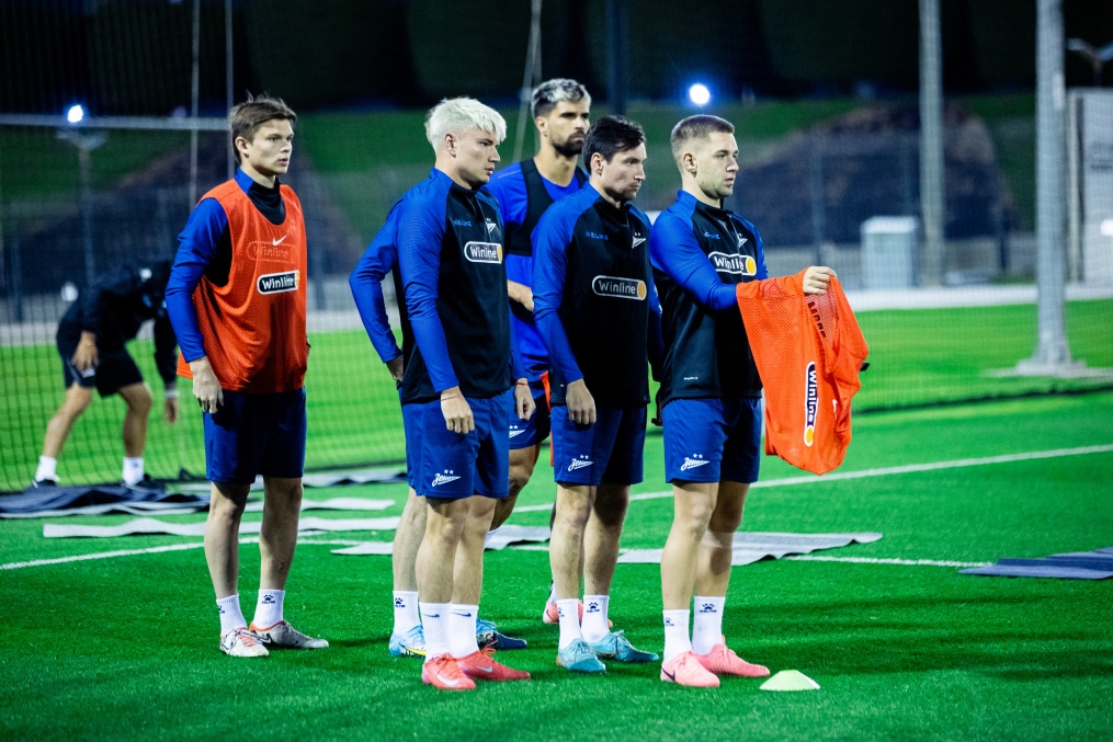 Зимние «Газпром» — тренировочные сборы 2025: 19 января, вечерняя тренировка