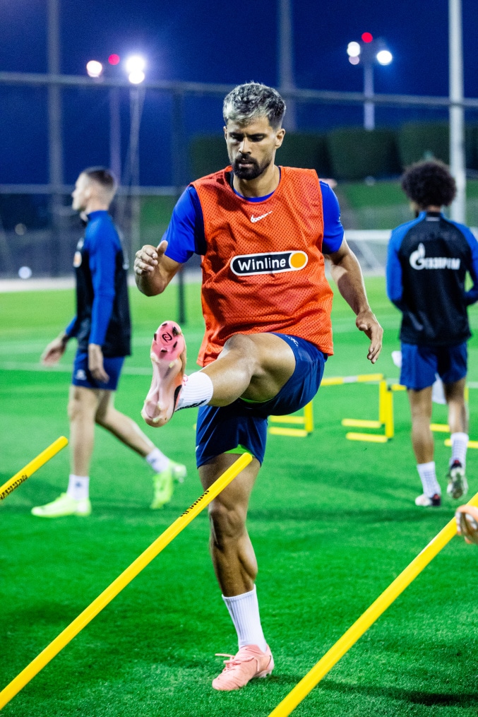 Зимние «Газпром» — тренировочные сборы 2025: 19 января, вечерняя тренировка