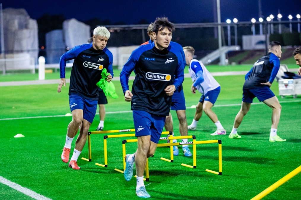 Зимние «Газпром» — тренировочные сборы 2025: 19 января, вечерняя тренировка