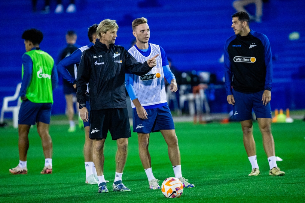 Зимние «Газпром» — тренировочные сборы 2025: 19 января, вечерняя тренировка