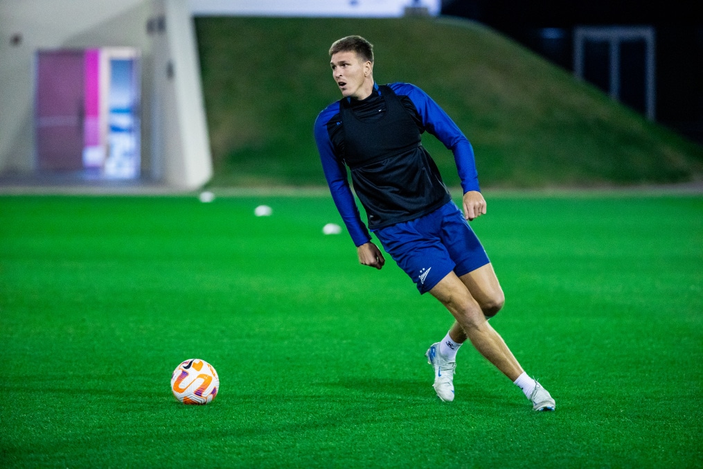 Зимние «Газпром» — тренировочные сборы 2025: 19 января, вечерняя тренировка