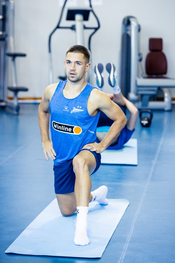 Зимние «Газпром» — тренировочные сборы 2025: 20 января, утренняя тренировка