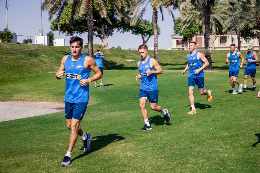 Зимние «Газпром» — тренировочные сборы 2025: 20 января, утренняя тренировка