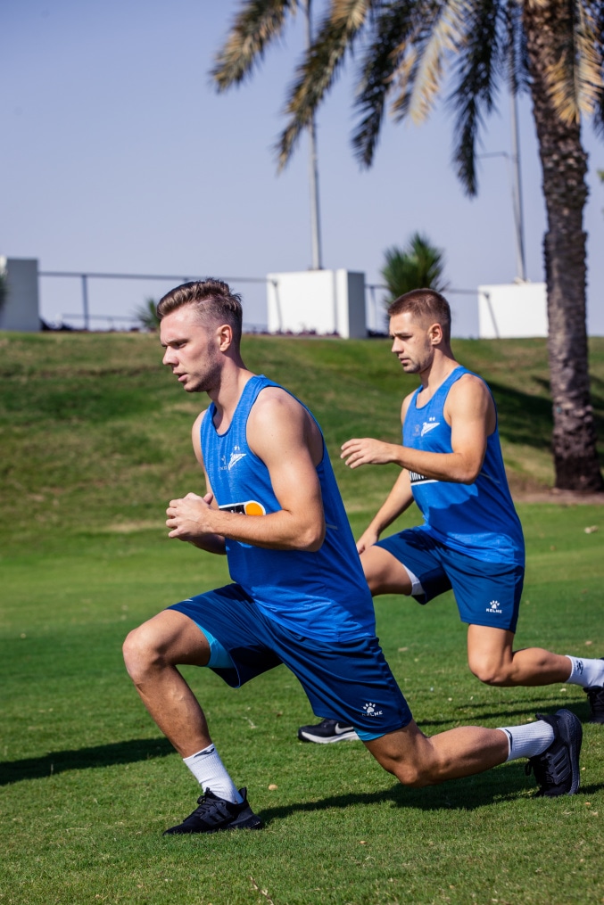 Зимние «Газпром» — тренировочные сборы 2025: 20 января, утренняя тренировка