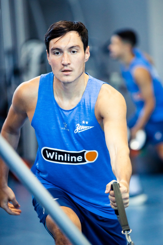 Зимние «Газпром» — тренировочные сборы 2025: 20 января, утренняя тренировка