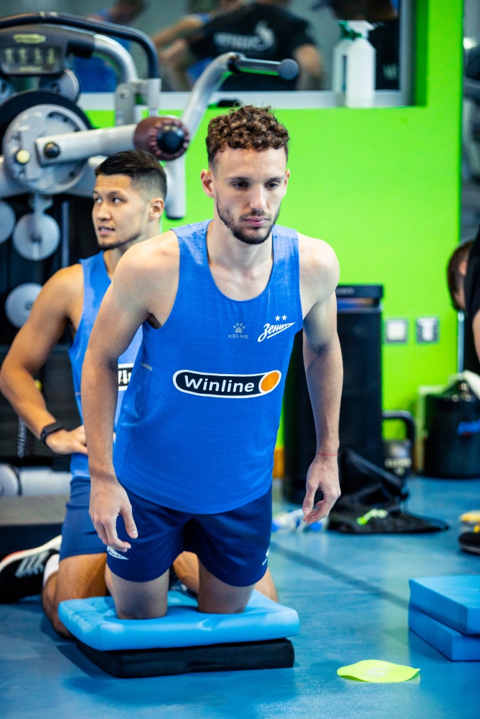 Зимние «Газпром» — тренировочные сборы 2025: 20 января, утренняя тренировка