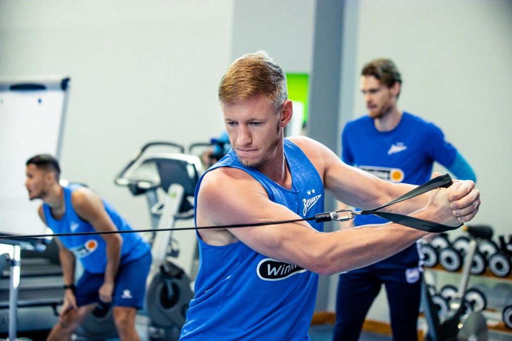 Зимние «Газпром» — тренировочные сборы 2025: 20 января, утренняя тренировка