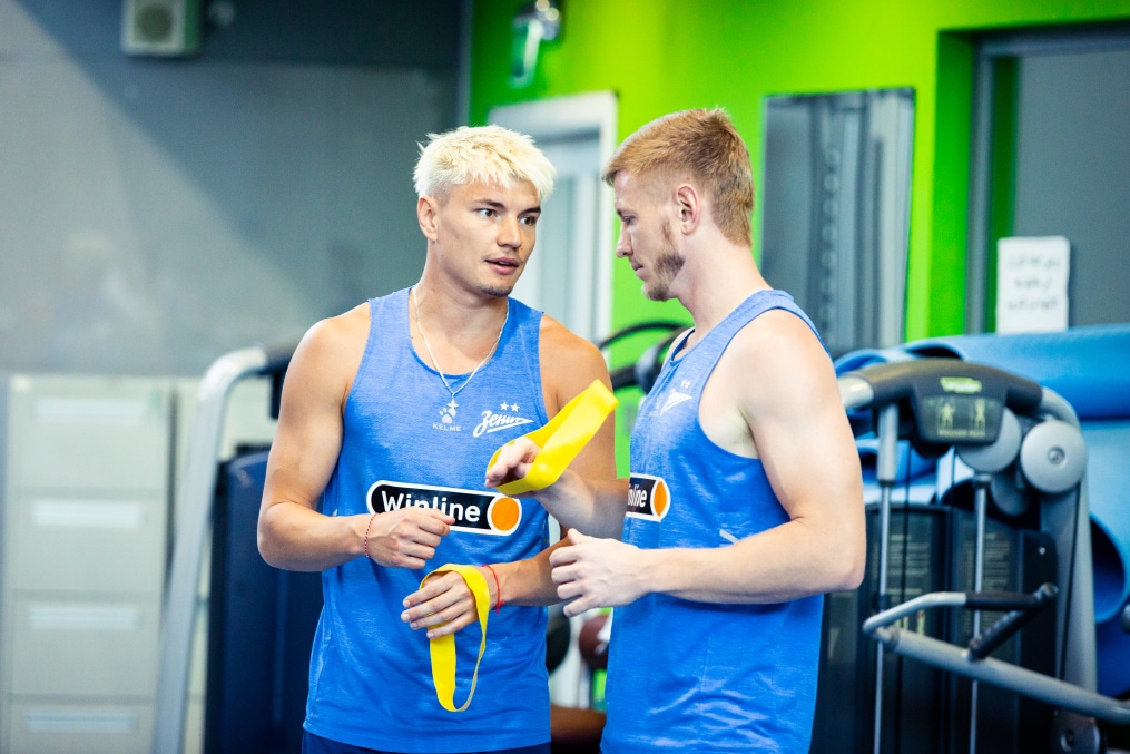 Зимние «Газпром» — тренировочные сборы 2025: 20 января, утренняя тренировка