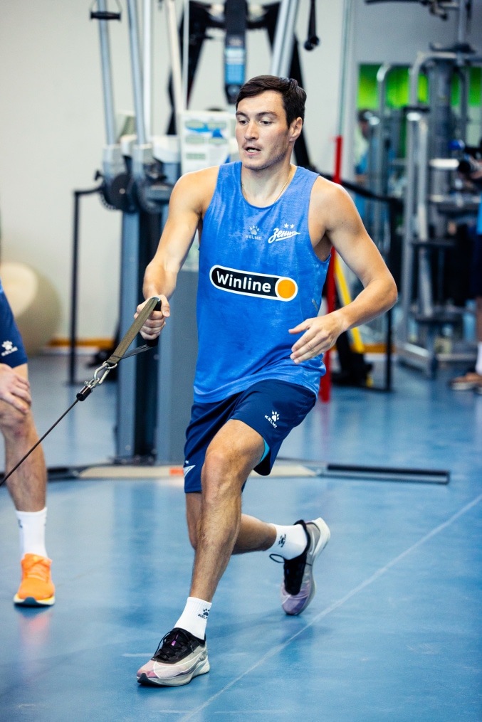 Зимние «Газпром» — тренировочные сборы 2025: 20 января, утренняя тренировка