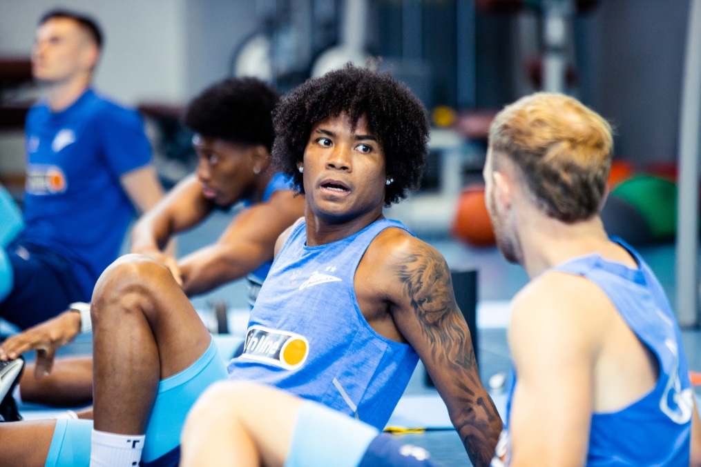 Зимние «Газпром» — тренировочные сборы 2025: 20 января, утренняя тренировка