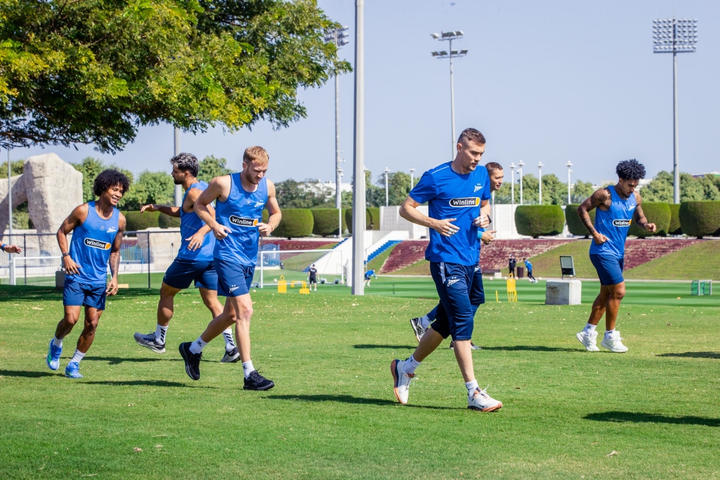 Зимние «Газпром» — тренировочные сборы 2025: 20 января, утренняя тренировка