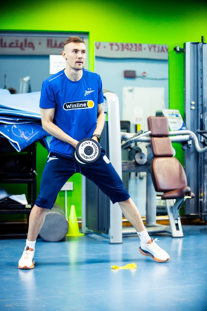 Зимние «Газпром» — тренировочные сборы 2025: 20 января, утренняя тренировка