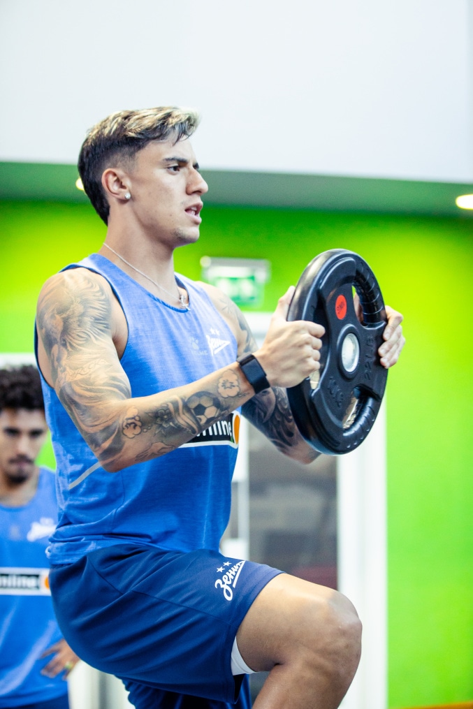 Зимние «Газпром» — тренировочные сборы 2025: 20 января, утренняя тренировка