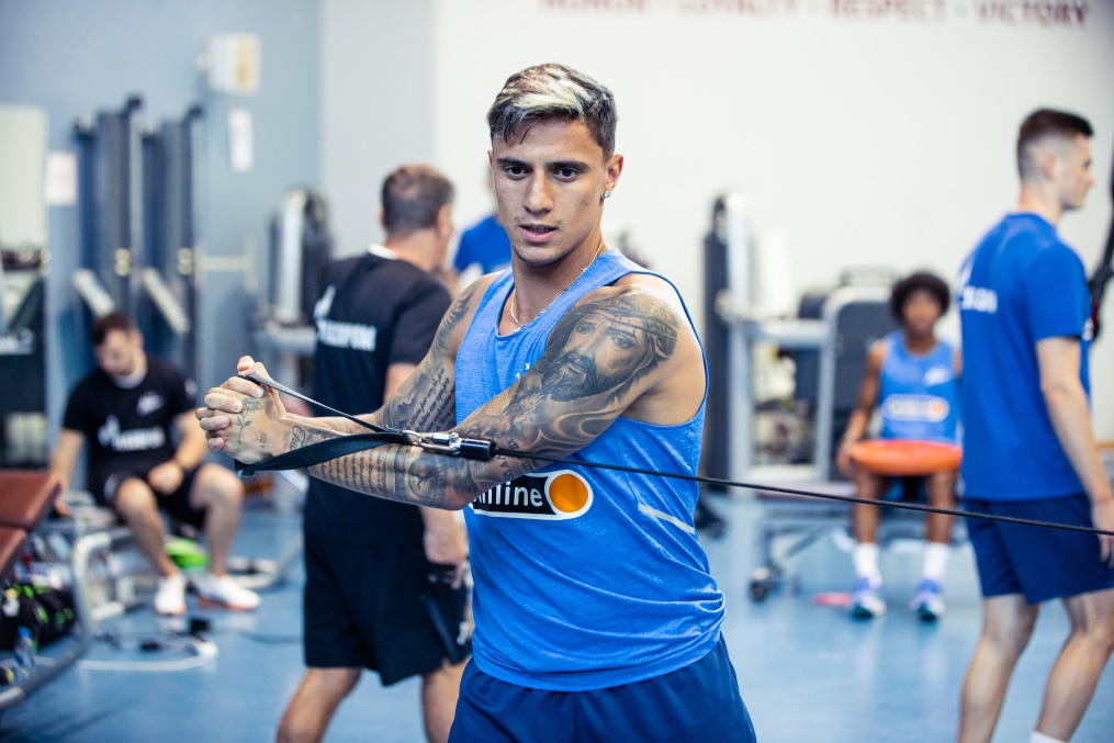 Зимние «Газпром» — тренировочные сборы 2025: 20 января, утренняя тренировка