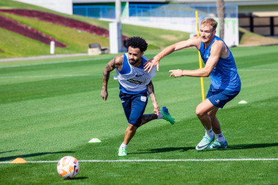 Зимние «Газпром» — тренировочные сборы 2025: 20 января, утренняя тренировка