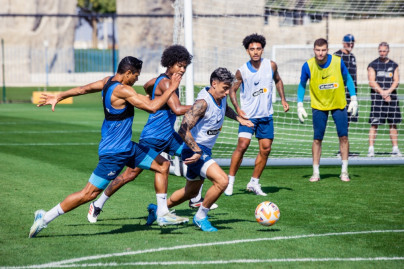 Зимние «Газпром» — тренировочные сборы 2025: 20 января, утренняя тренировка