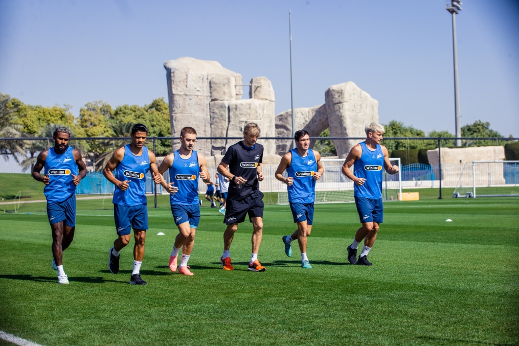 Зимние «Газпром» — тренировочные сборы 2025: 22 января, утренняя тренировка