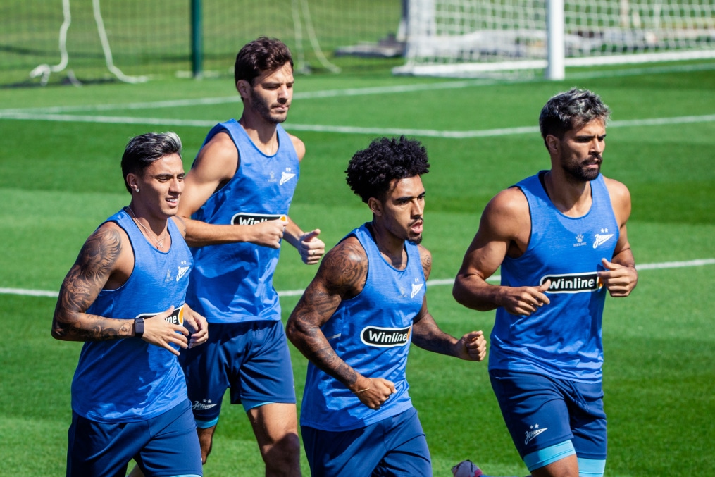 Зимние «Газпром» — тренировочные сборы 2025: 22 января, утренняя тренировка