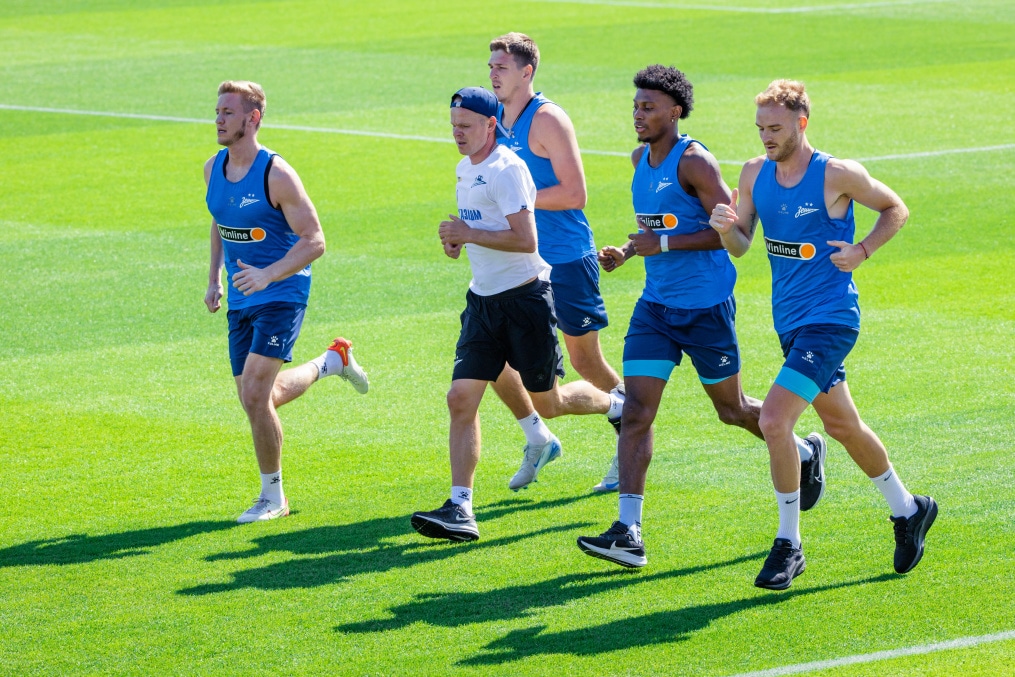 Зимние «Газпром» — тренировочные сборы 2025: 22 января, утренняя тренировка