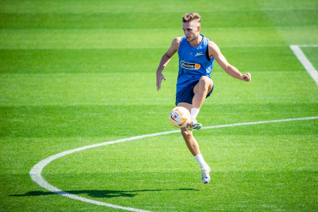 Зимние «Газпром» — тренировочные сборы 2025: 22 января, утренняя тренировка