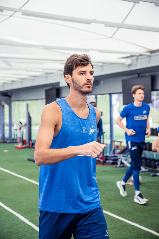 Зимние «Газпром» — тренировочные сборы 2025: 23 января, утренняя тренировка