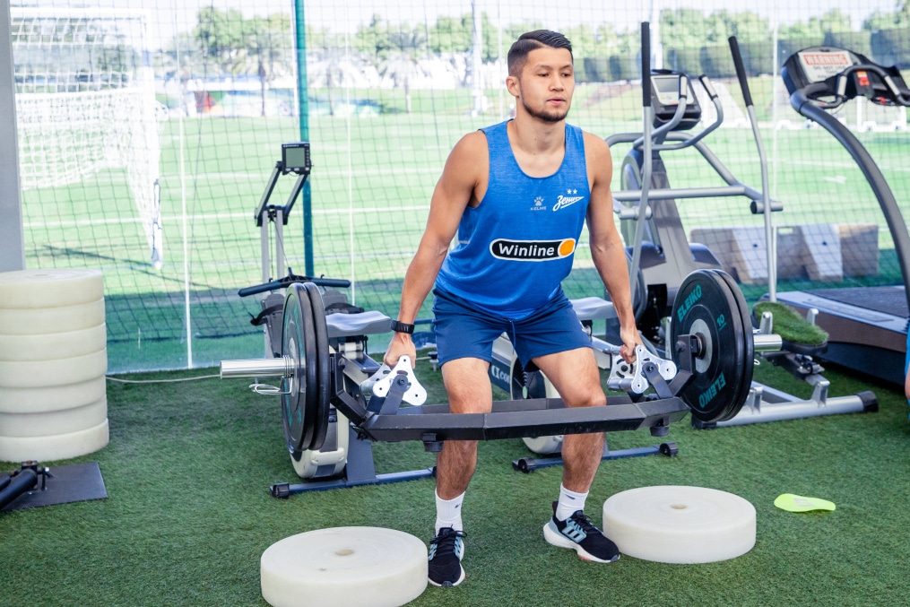 Зимние «Газпром» — тренировочные сборы 2025: 23 января, утренняя тренировка