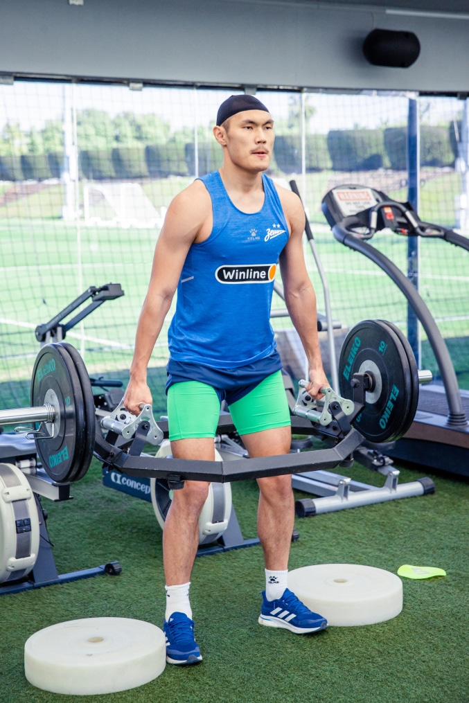 Зимние «Газпром» — тренировочные сборы 2025: 23 января, утренняя тренировка