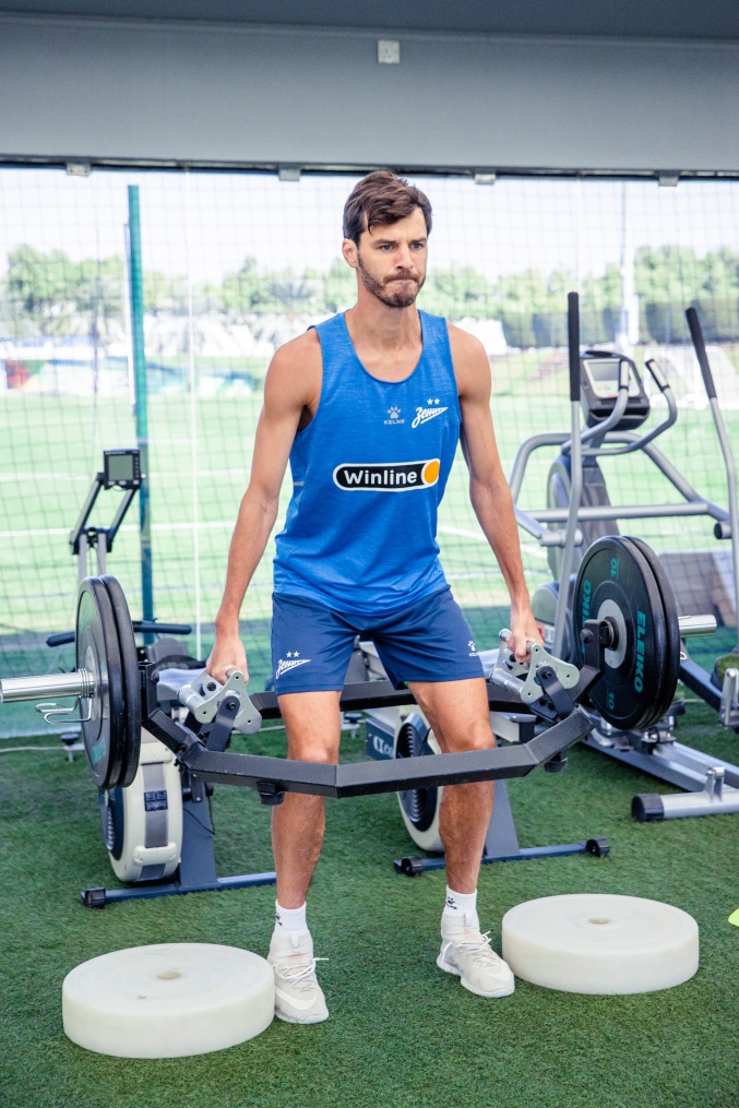 Зимние «Газпром» — тренировочные сборы 2025: 23 января, утренняя тренировка