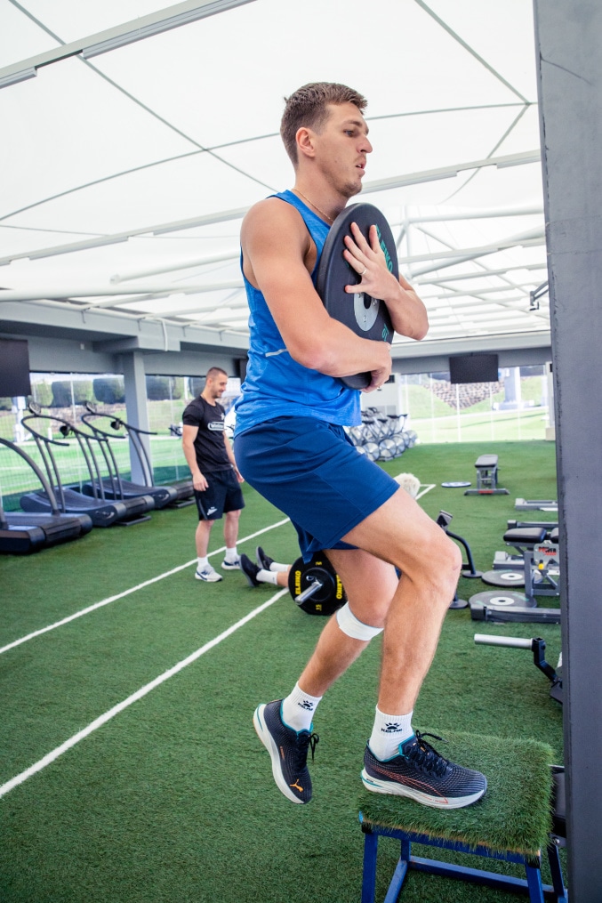 Зимние «Газпром» — тренировочные сборы 2025: 23 января, утренняя тренировка