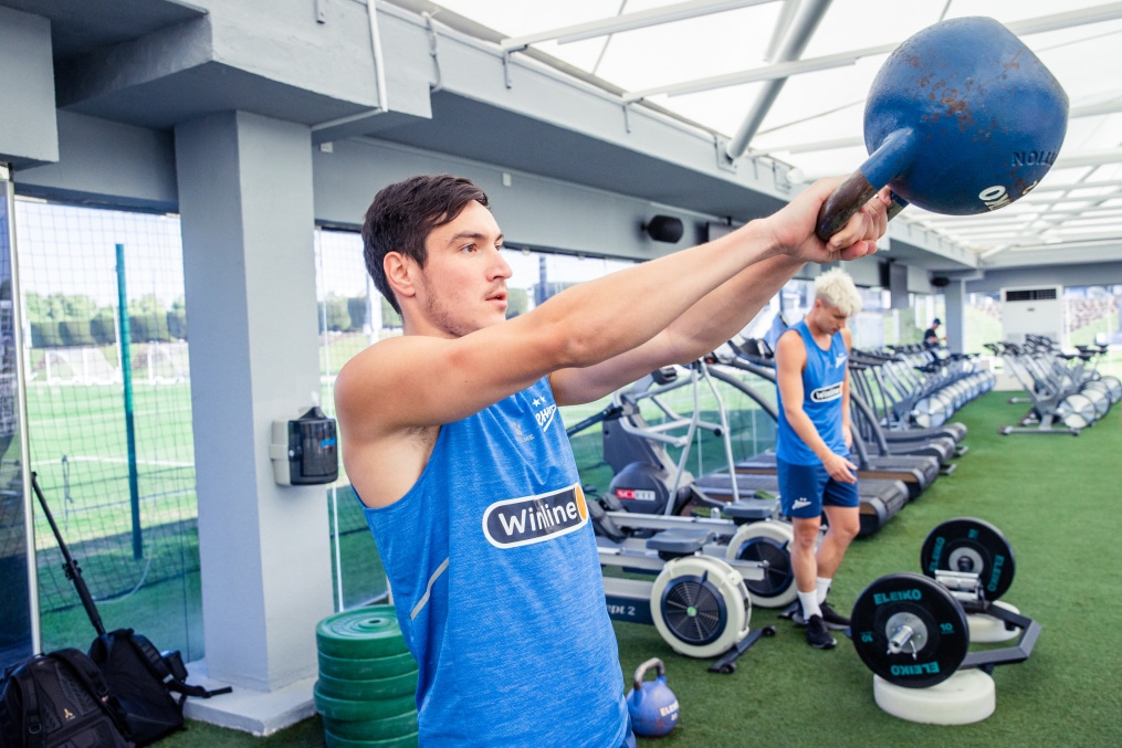 Зимние «Газпром» — тренировочные сборы 2025: 23 января, утренняя тренировка